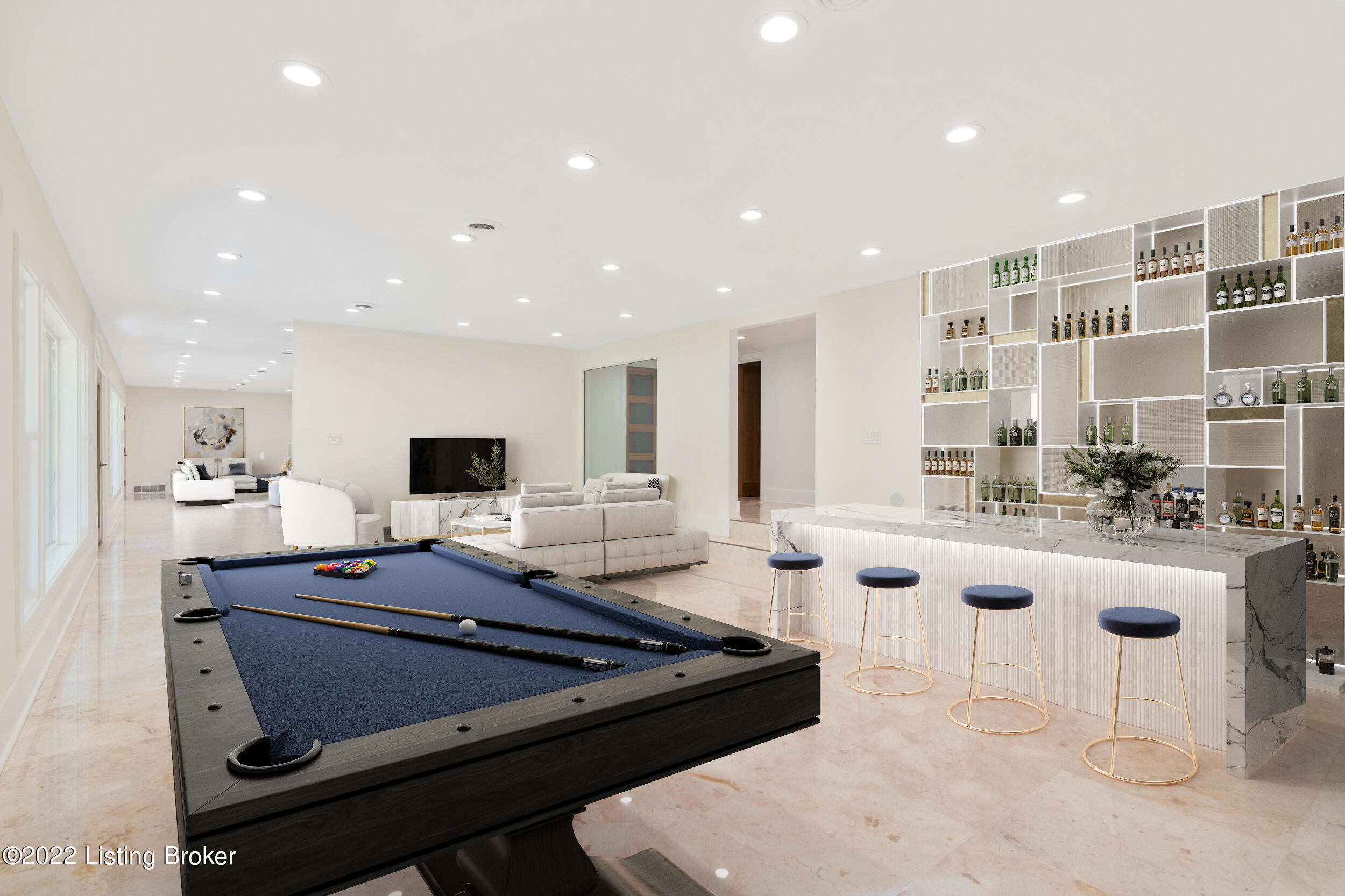 33 Arrowhead Road Louisville, KY 40207 - Photo 52 of 92 Downstairs Game Room