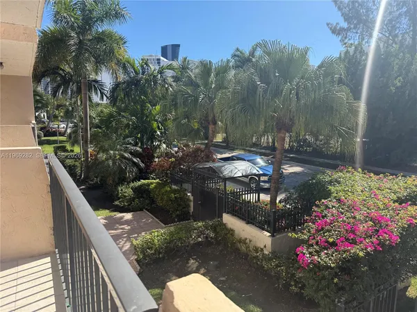 a view of balcony and deck