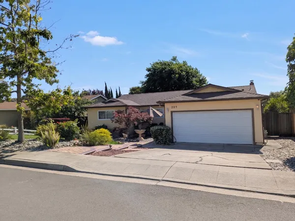 a view of a house with a patio