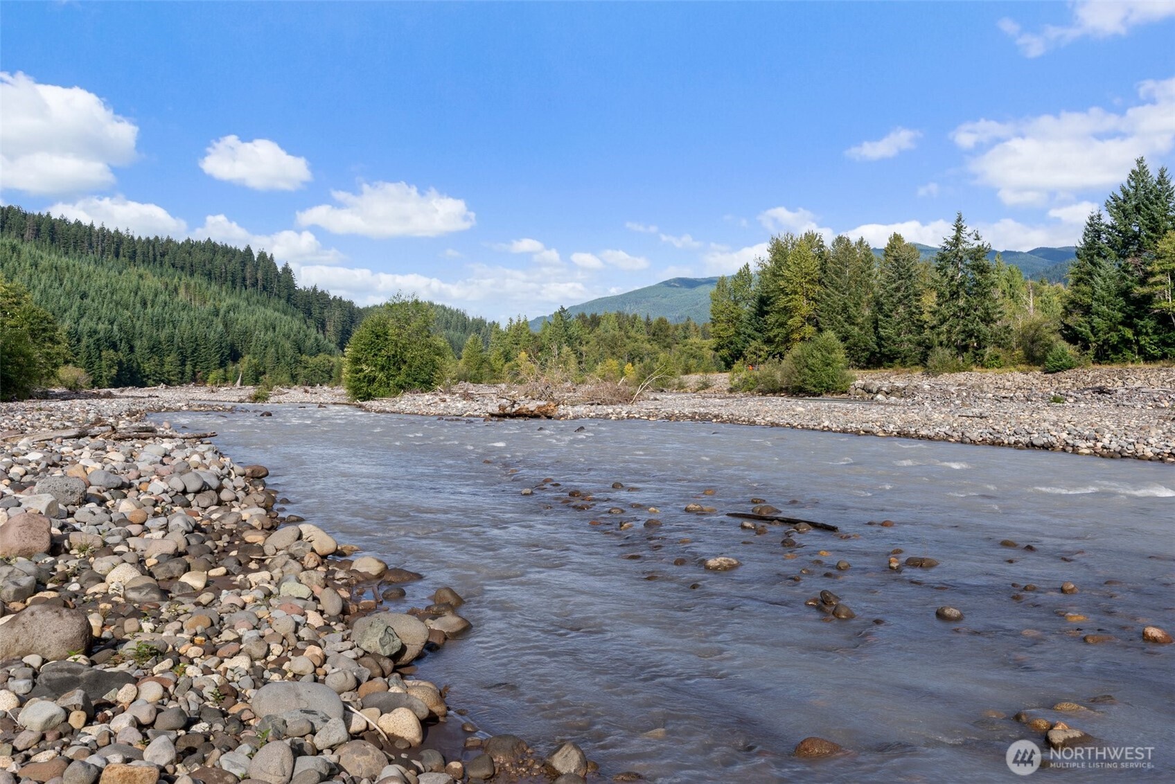 1 Skate Creek Road North Ashford, WA 98304 - Photo 15 of 36 a view of a road with a yard