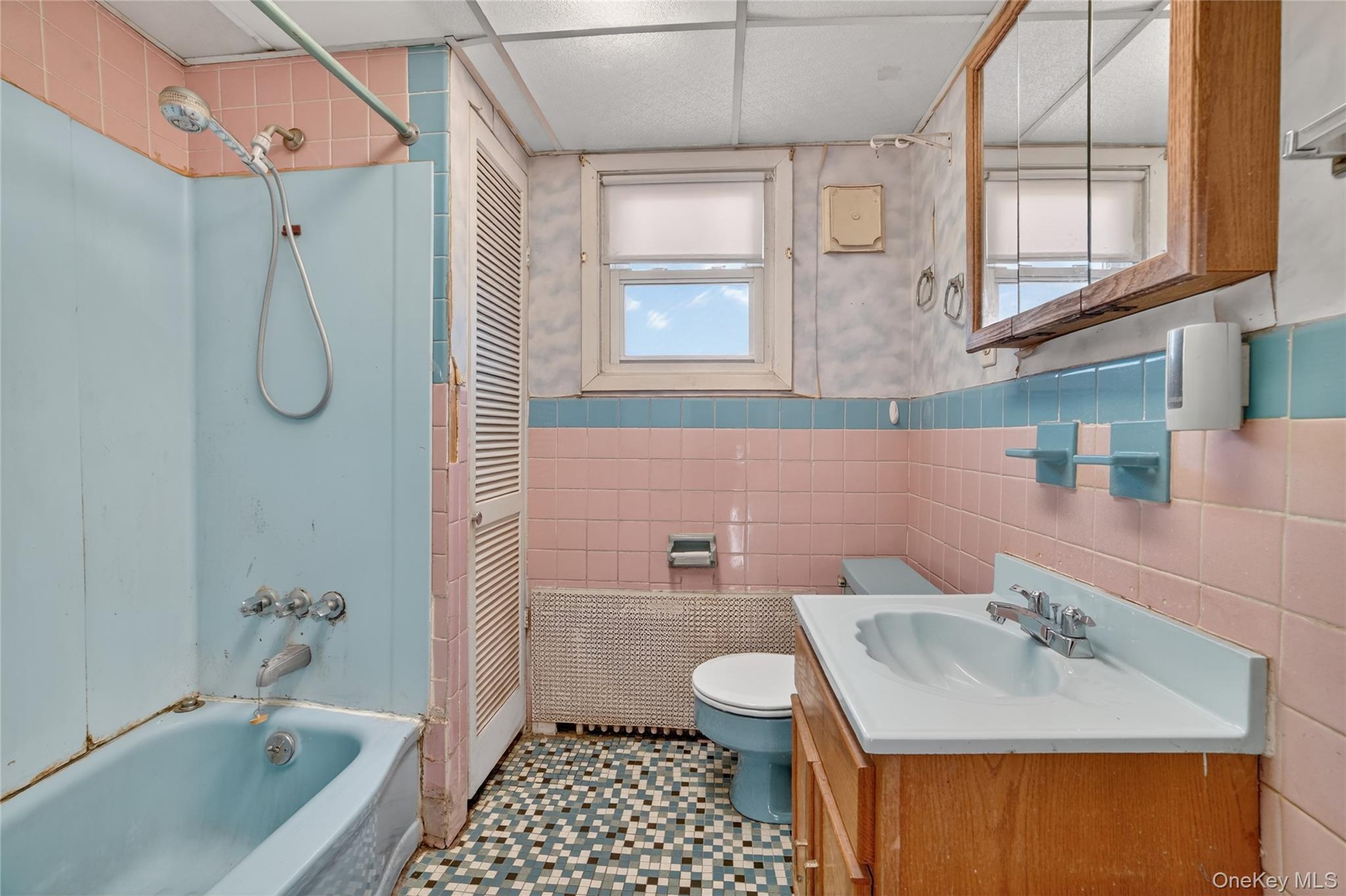 41 Devoe Street Dobbs Ferry, NY 10522 - Photo 18 of 28 a bathroom with a sink toilet and shower