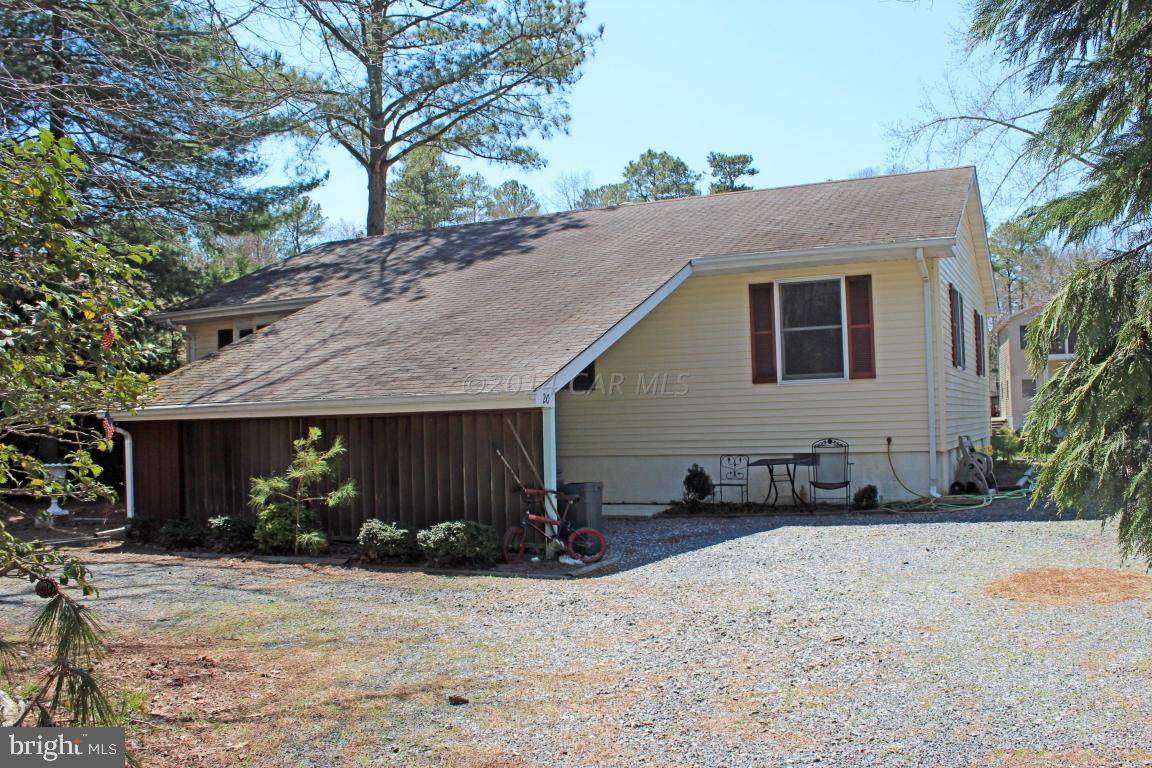 20 Brookside Road Ocean Pines, MD 21811 - Photo 20 of 20 a front view of house with yard and trees around
