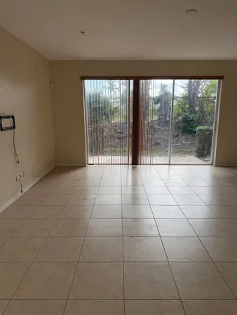 a view of a room and window