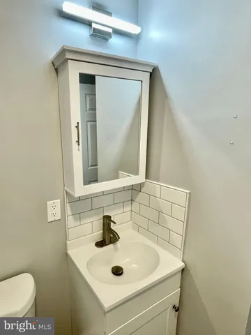 a close view of a sink