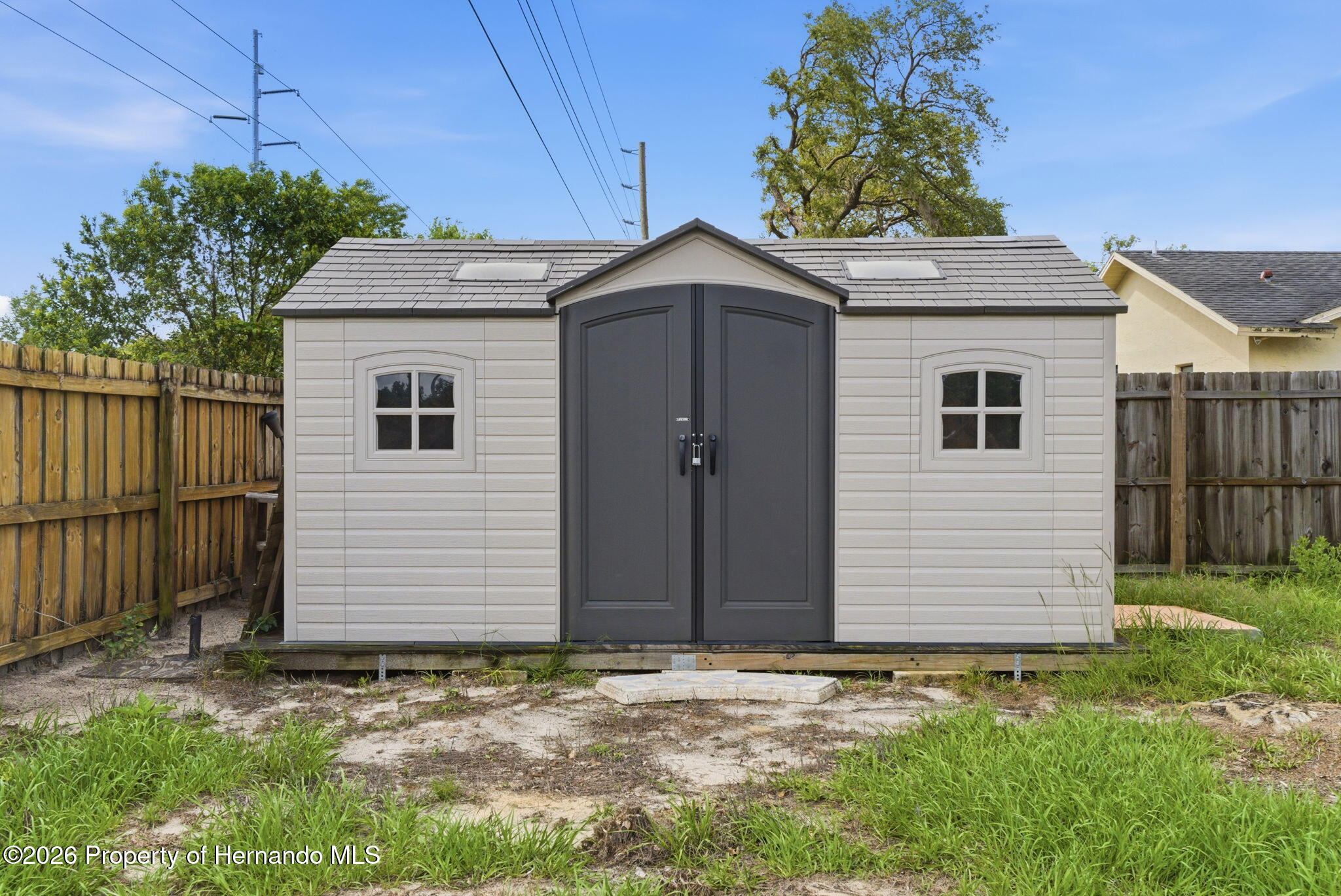 4966 Keysville Avenue Spring Hill, FL 34608 - Photo 45 of 50 a backyard of a house