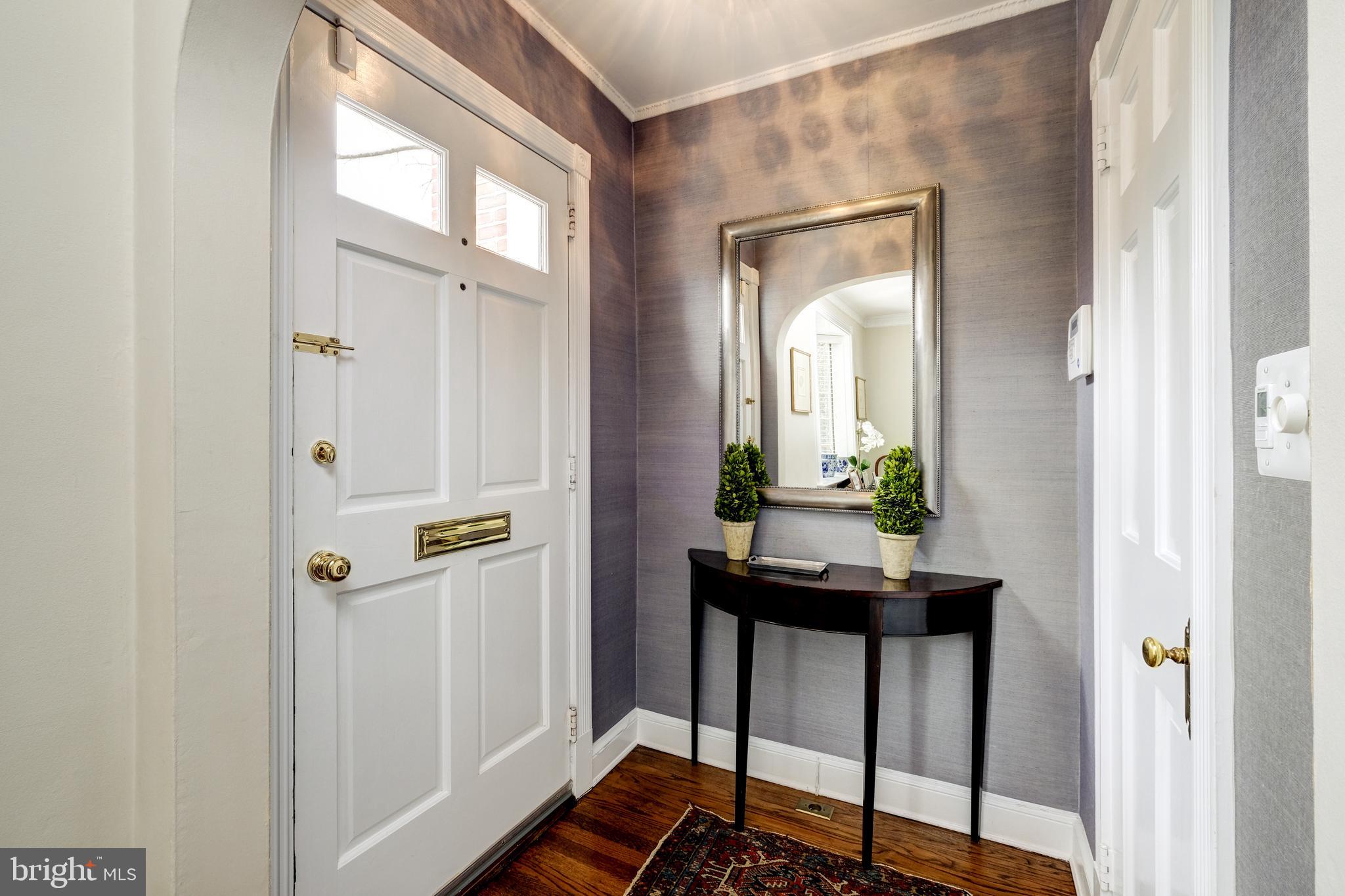 4843 Reservoir Road Northwest Washington, DC 20007 - Photo 2 of 25 Entry Hall