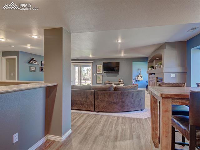 2303 Cinnabar Road Colorado Springs, CO 80921 - Photo 21 of 36 Finished walkout lower level with huge rec room