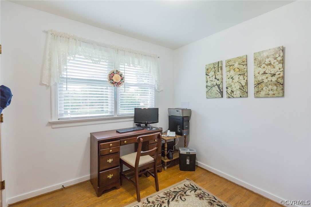2918 Woodworth Road North Chesterfield, VA 23237 - Photo 15 of 16 a view of a workspace with furniture and a window