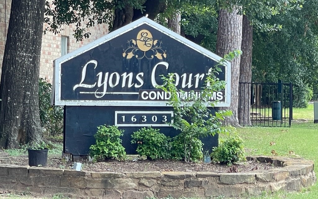 a sign that is on a pole