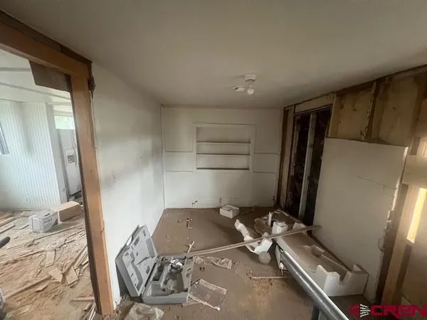 a room with gym equipment