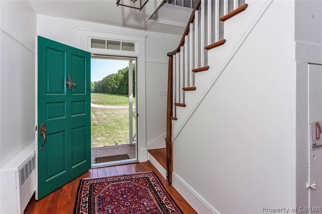 2390 Little Bay Road White Stone, VA 22578 - Photo 22 of 50 Original 1830s Foyer with Updates