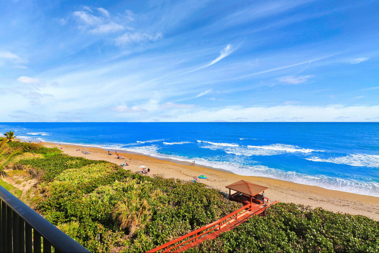 7410 South Ocean Drive, Unit 505 Jensen Beach, FL 34957 - Photo 18 of 33 a view of an ocean and beach
