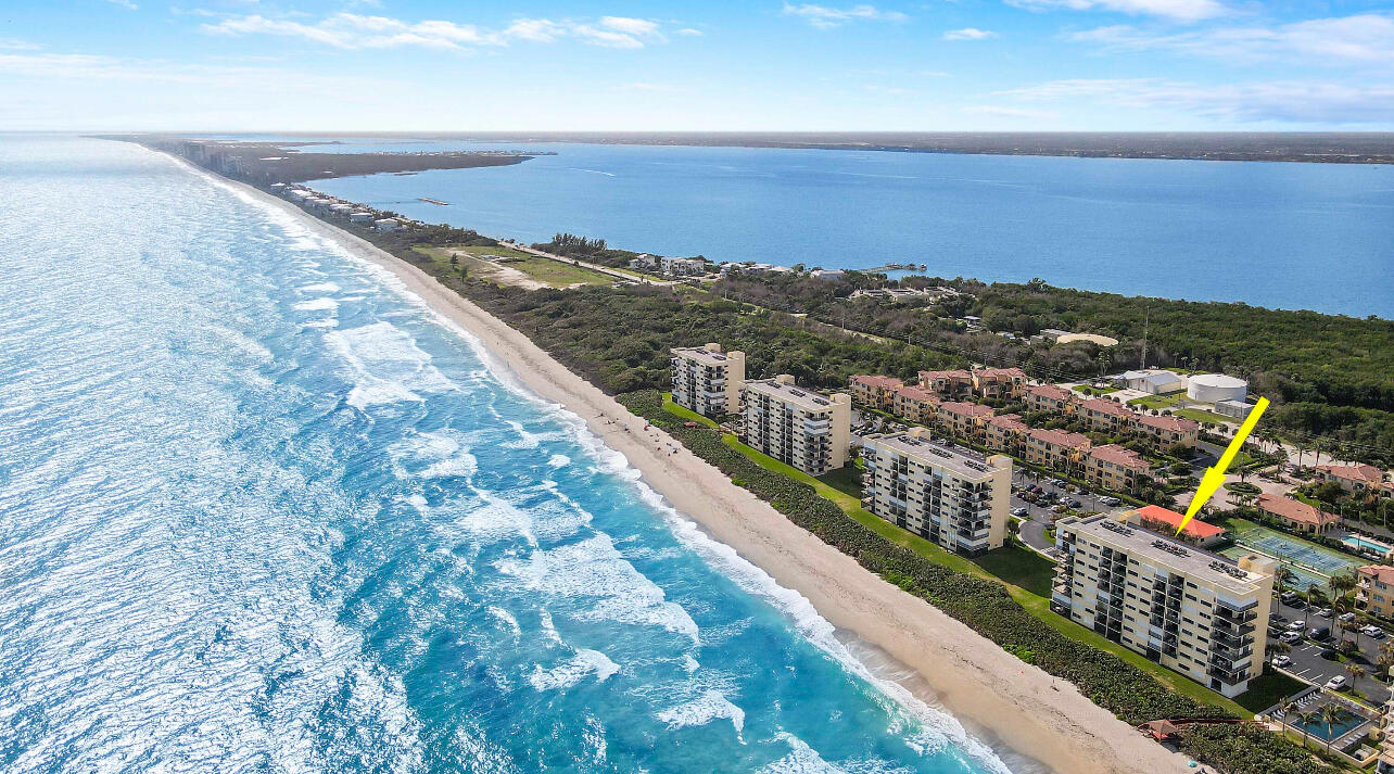 7410 South Ocean Drive, Unit 505 Jensen Beach, FL 34957 - Photo 22 of 33 a view of city and ocean