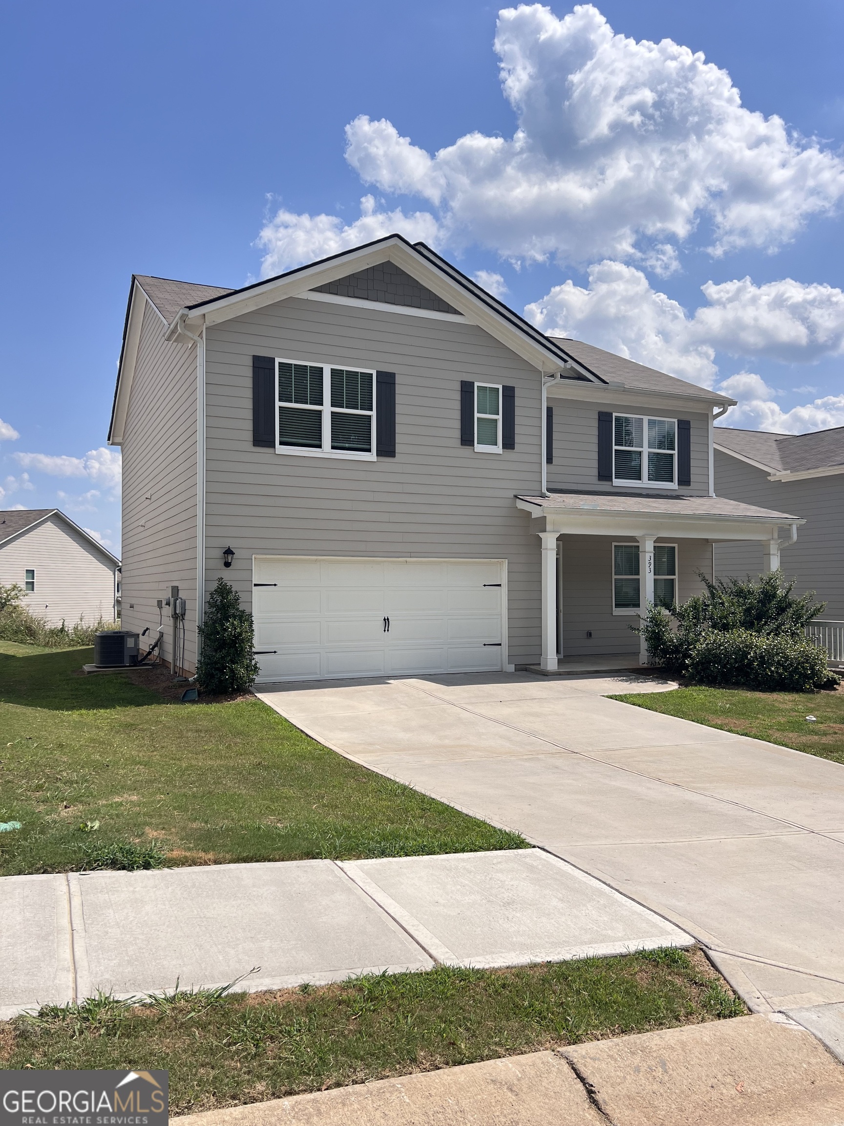 393 Walnut Grove Way Pendergrass, GA 30567 - Photo 2 of 22 a front view of house with yard