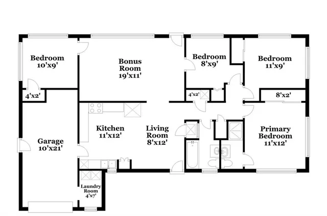 $1,605 | 7810 East 112th Street, Kansas City, MO 64134