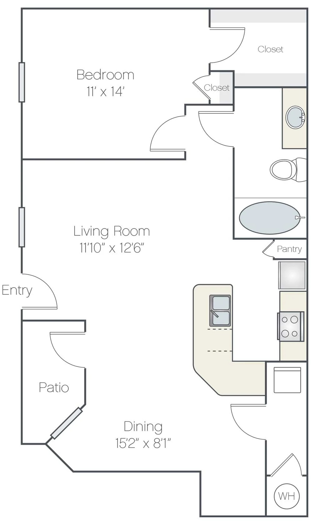 View of home floor plan
