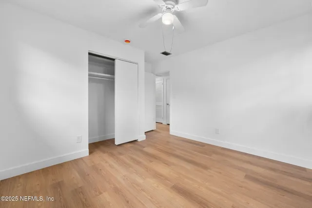 wooden floor in an empty room