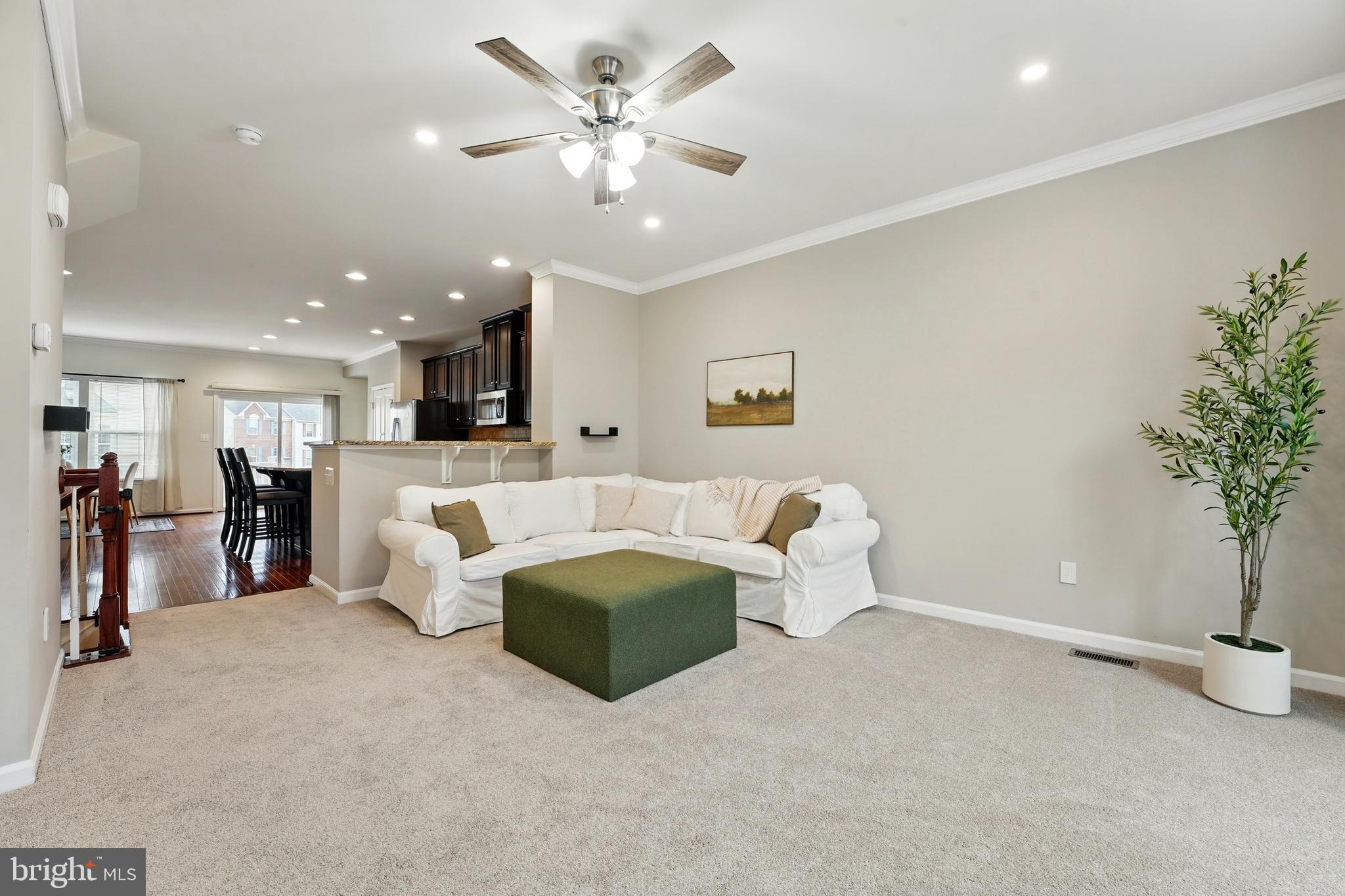 7054 Kona Drive Gainesville, VA 20155 - Photo 18 of 39 a living room with furniture and a potted plant