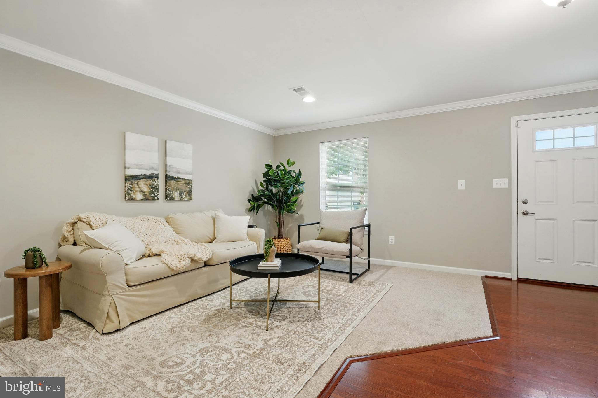 7054 Kona Drive Gainesville, VA 20155 - Photo 7 of 39 a living room with furniture and a potted plant