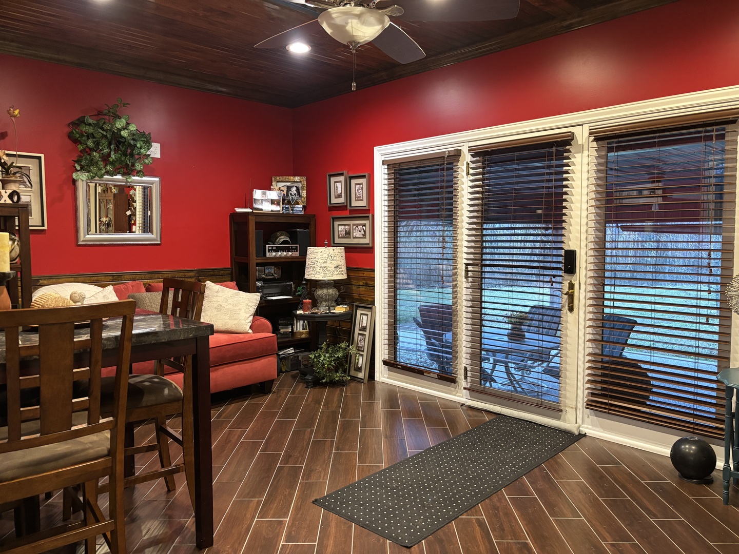 255 Twin Springs Loop Anna, IL 62906 - Photo 23 of 48 a view of a dinning room with furniture and wooden floor