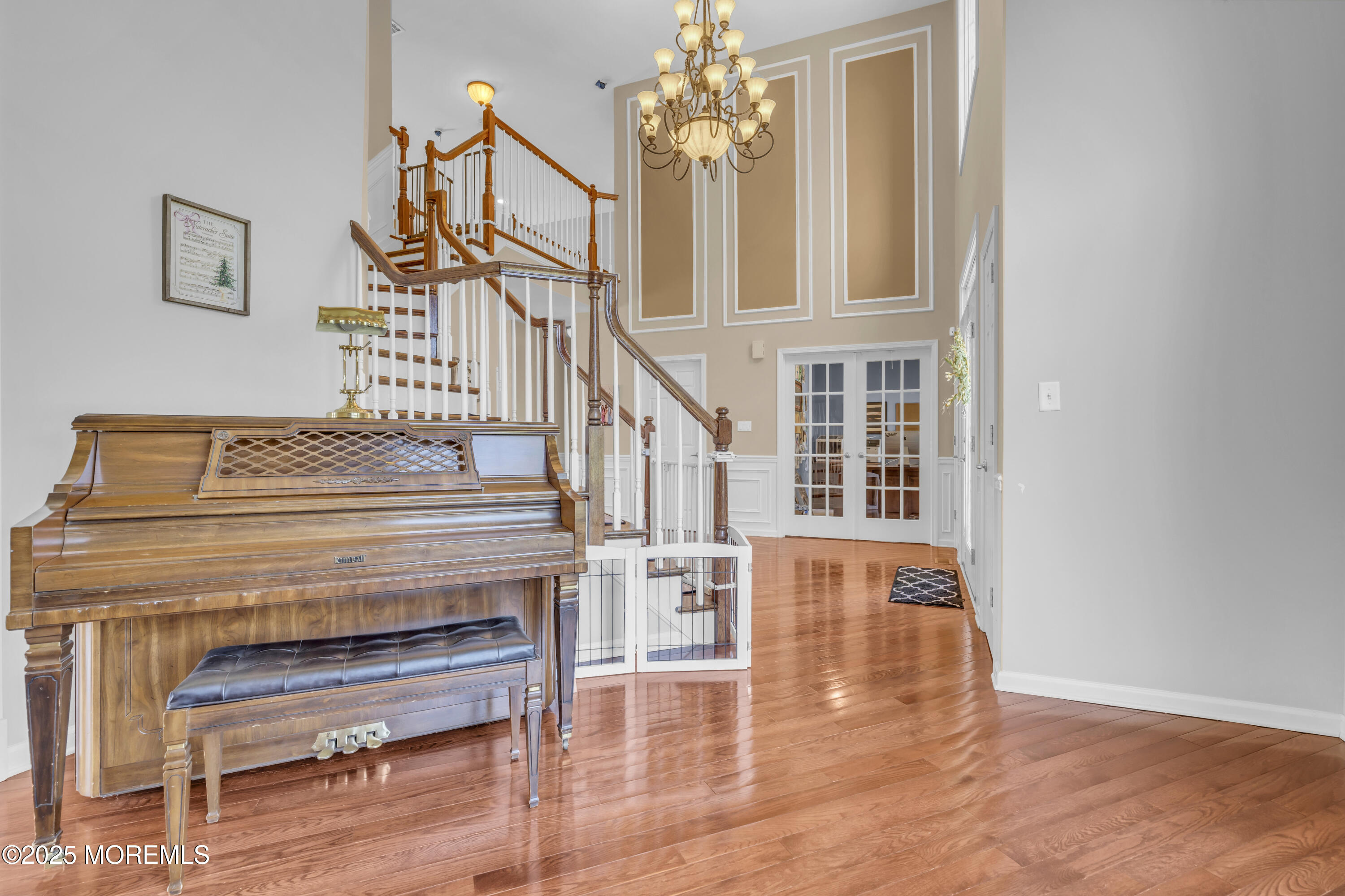 6 Cooper Court Cream Ridge, NJ 08514 - Photo 13 of 105 a view of entryway and hall with wooden floor