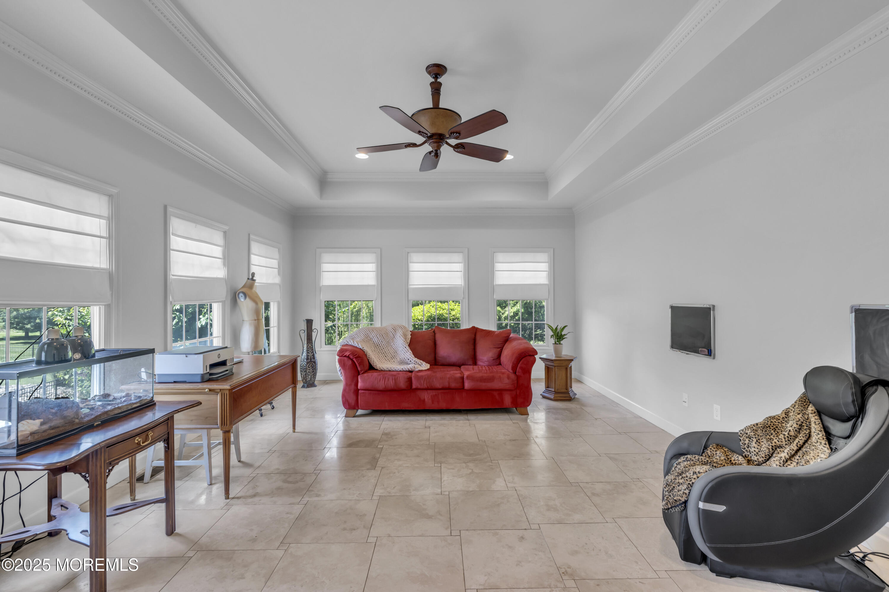 6 Cooper Court Cream Ridge, NJ 08514 - Photo 41 of 105 a living room with furniture and a large window