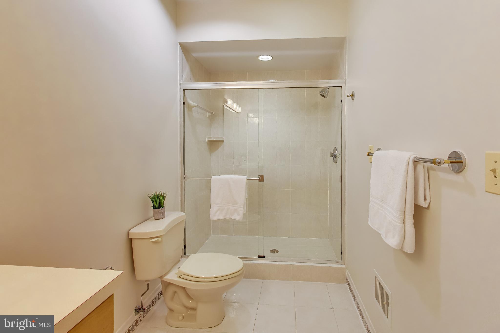 9001 Persimmon Tree Road Potomac, MD 20854 - Photo 48 of 77 a bathroom with a shower and a toilet