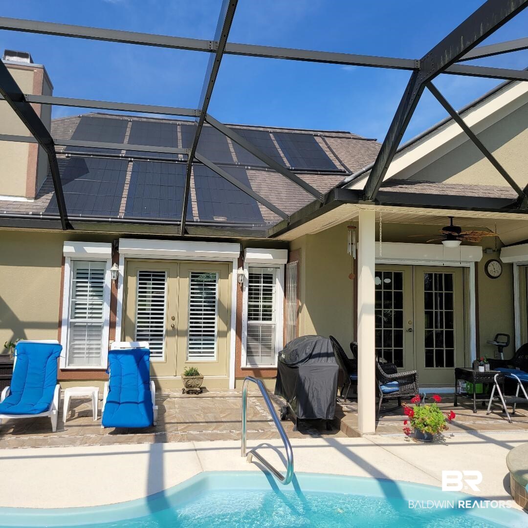 9185 Lakeview Drive Foley, AL 36535 - Photo 21 of 49 SOLAR PANELS TO HEAT POOL