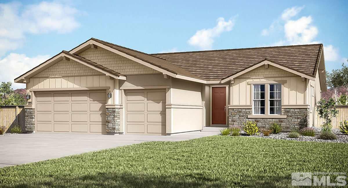 10543 Claim Jumper Way, Unit LOT 214 Reno, NV 89521 - Photo 1 of 1 front view of a house with a yard