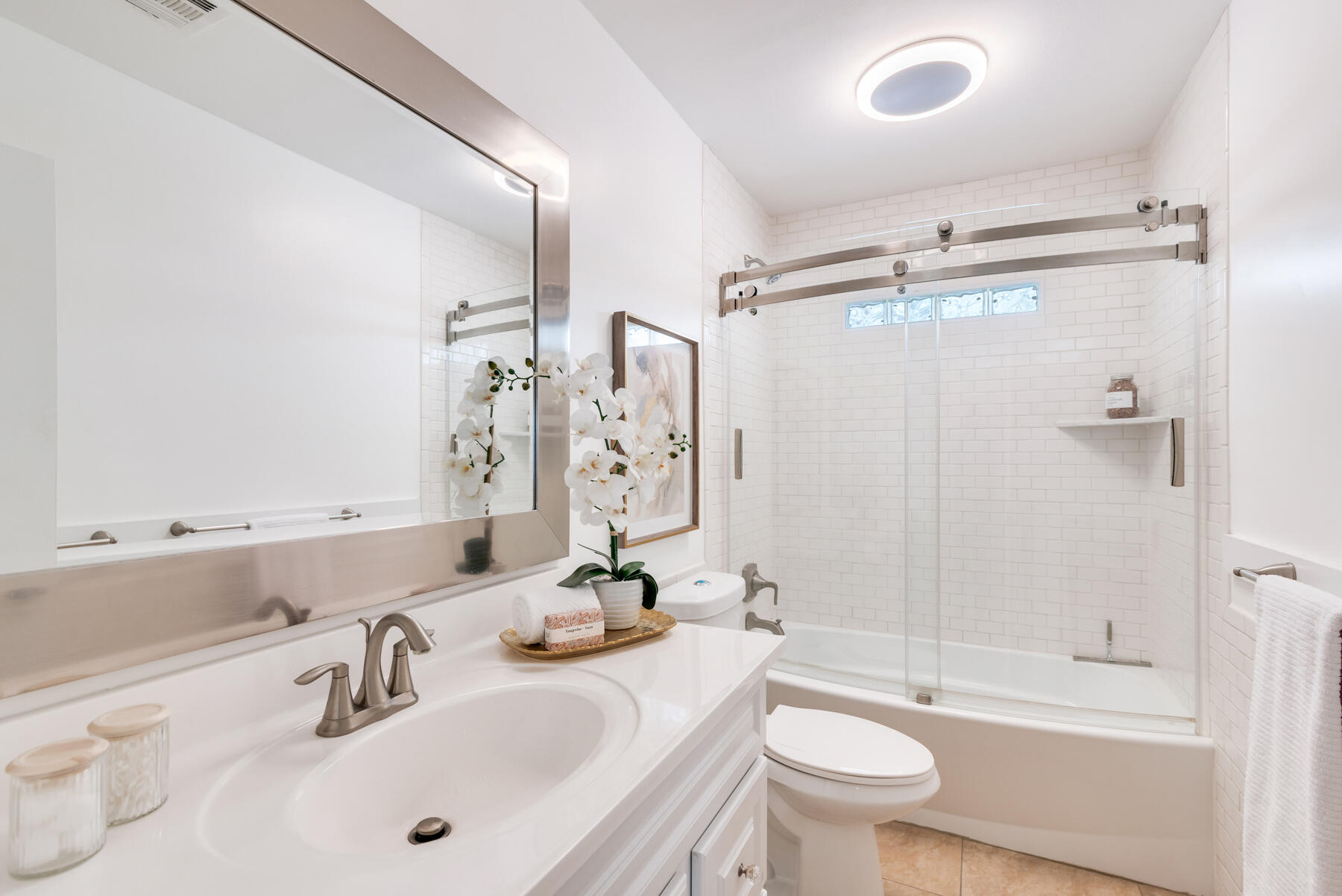 2003 North Sandra Road Palm Springs, CA 92262 - Photo 16 of 25 a bathroom with a sink toilet tub and shower