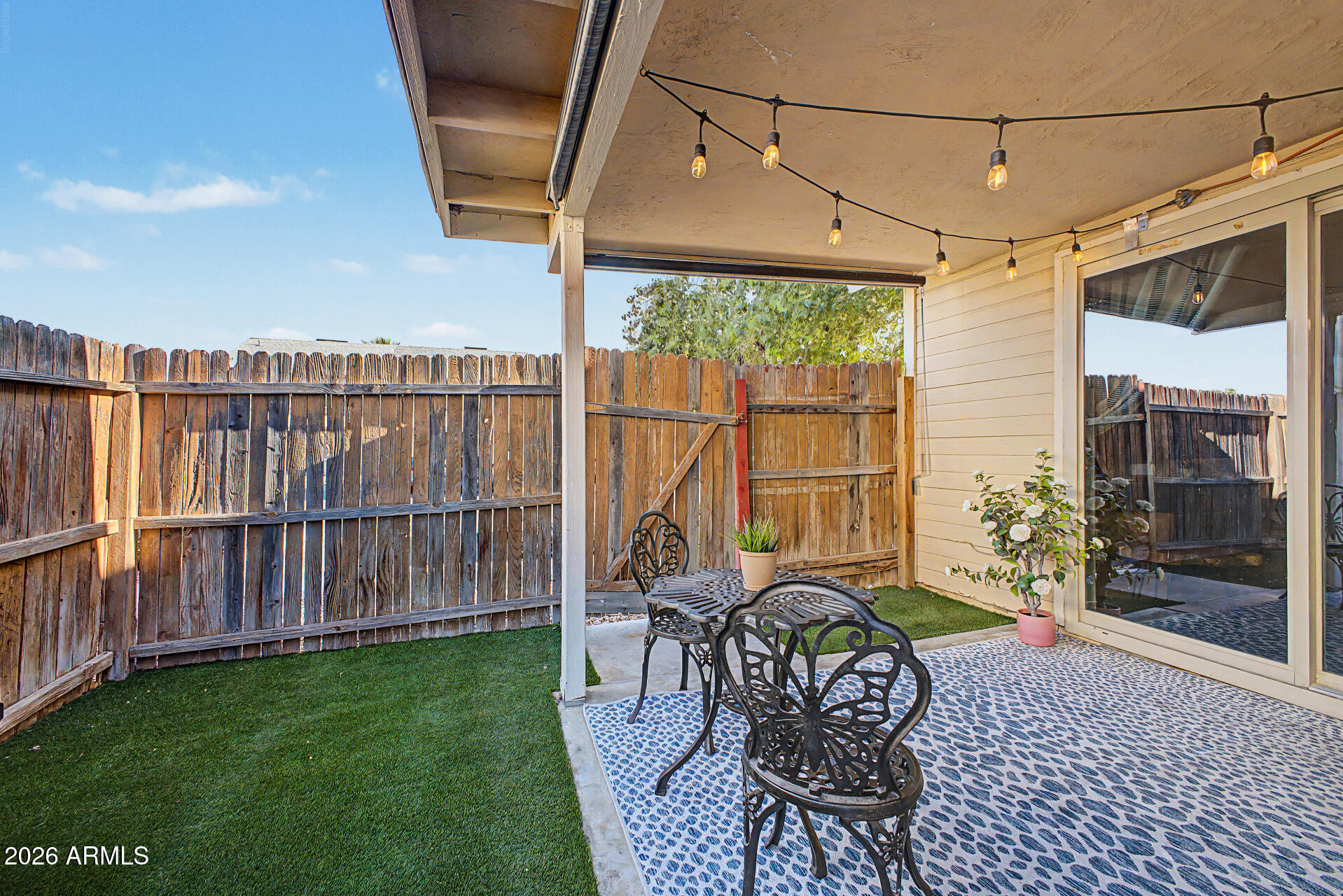 2455 East Broadway Road, Unit 65 Mesa, AZ 85204 - Photo 26 of 36 a view of a porch with furniture
