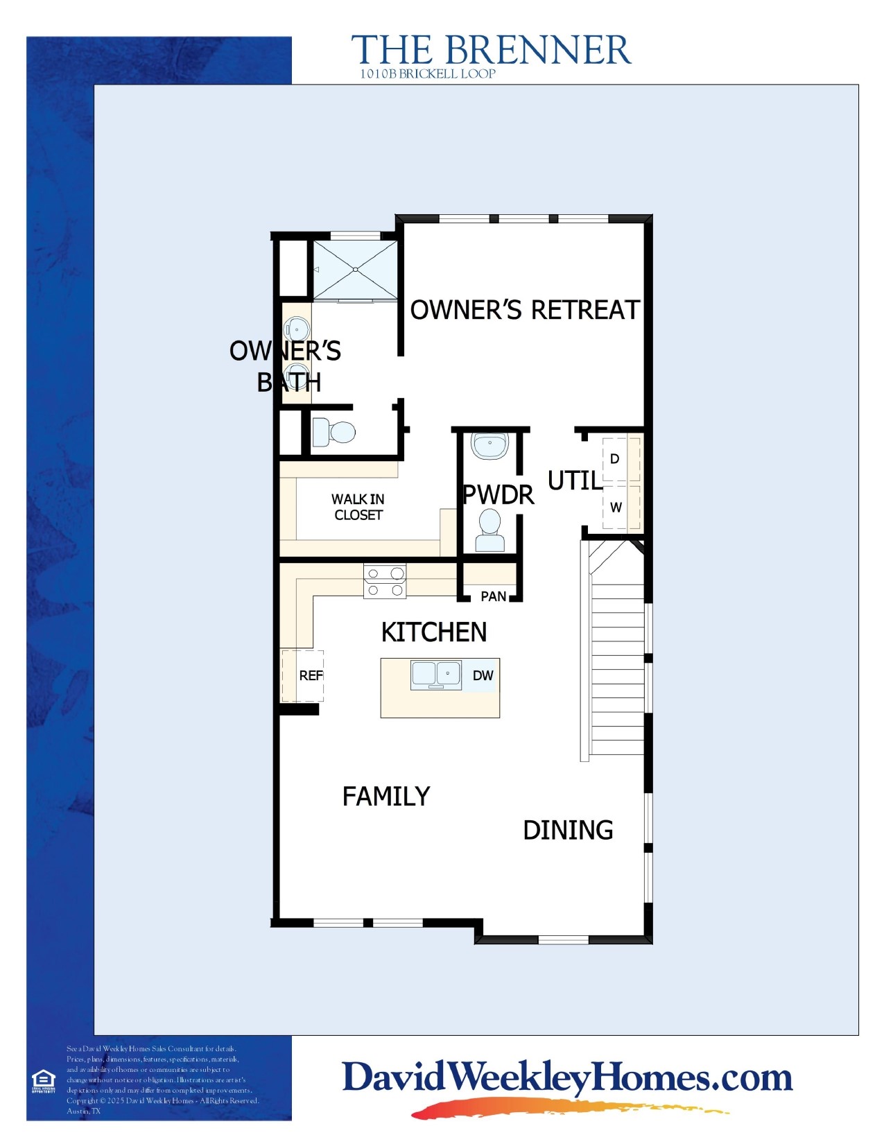 1010 B Brickell Loop Austin, TX 78744 - Photo 25 of 25 Floor Plan 2nd Floor