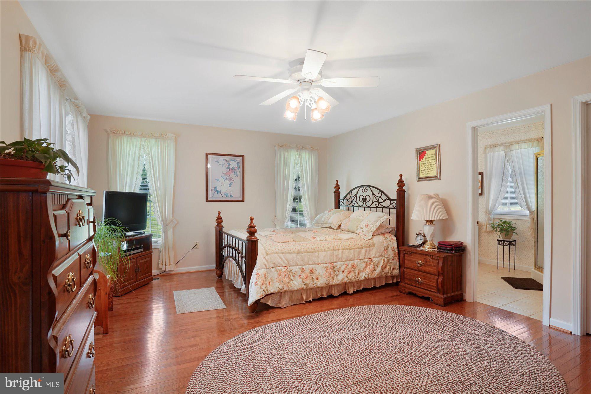 1445 Ebenezer Church Road Rising Sun, MD 21911 - Photo 15 of 40 Beautiful Hardwood Flooring and Attached Bathroom