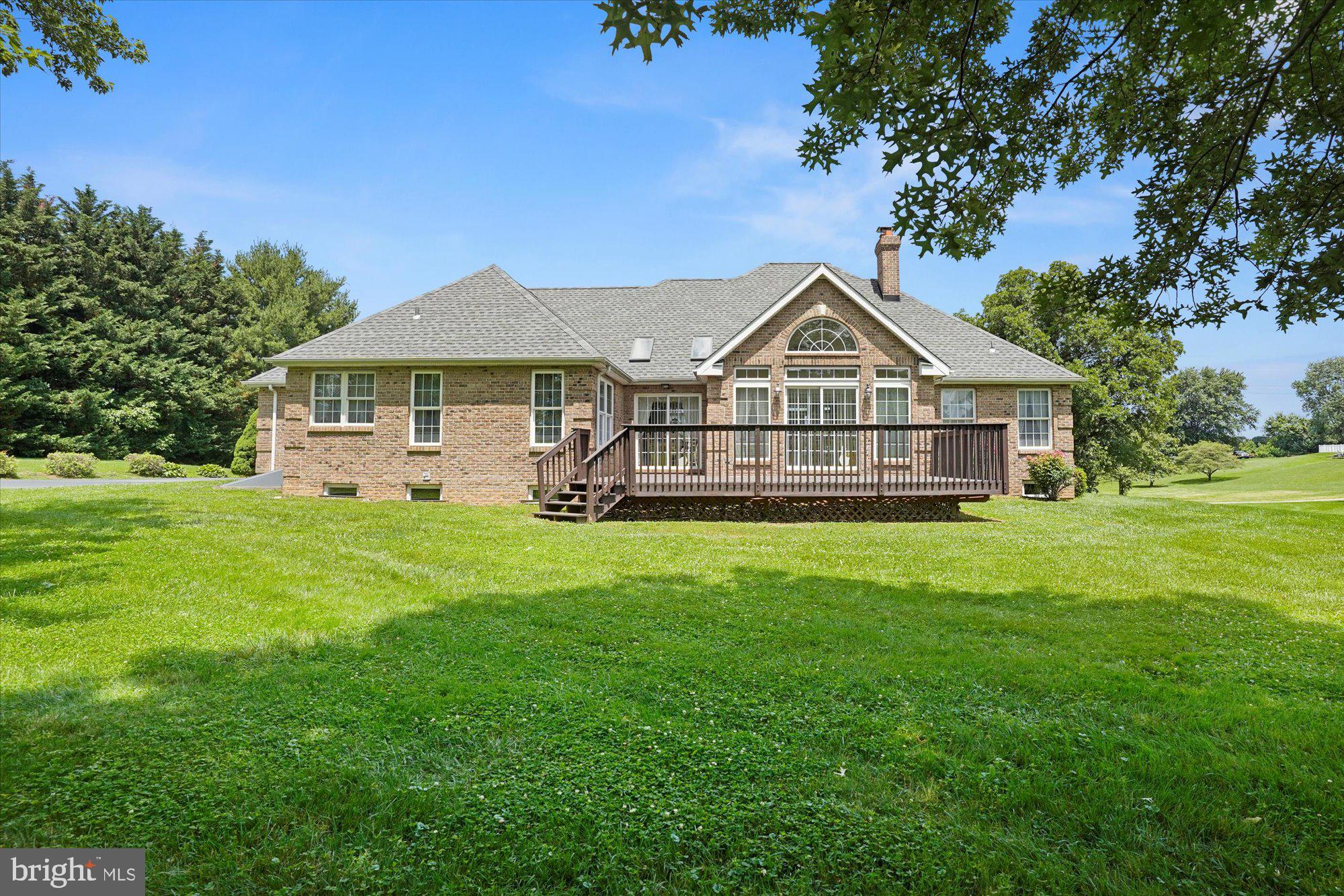1445 Ebenezer Church Road Rising Sun, MD 21911 - Photo 23 of 40 Rear View of Property and 14' X 25' Deck
