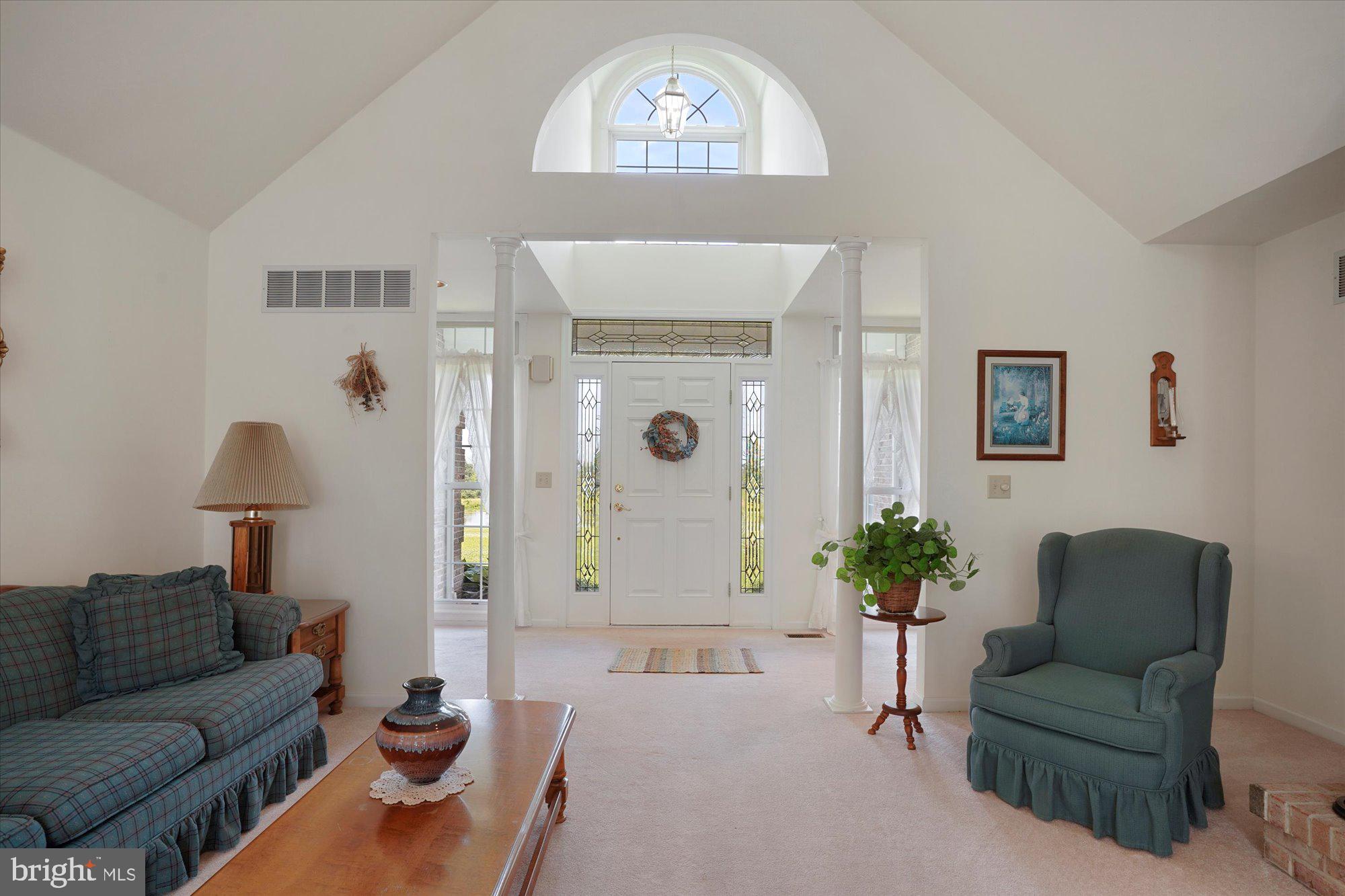 1445 Ebenezer Church Road Rising Sun, MD 21911 - Photo 6 of 40 Living Room includes Palladian and Transom Windows