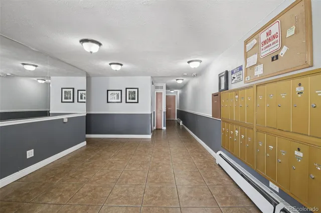 a view of hallway with stairs