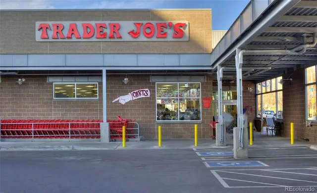 a front view of retail shop