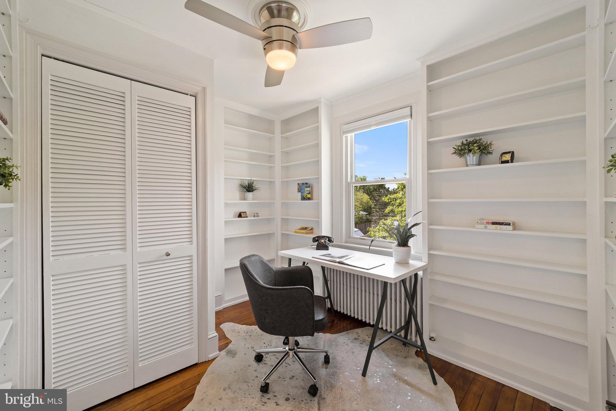 1415 E Street Southeast Washington, DC 20003 - Photo 23 of 32 Rear bedroom/office
