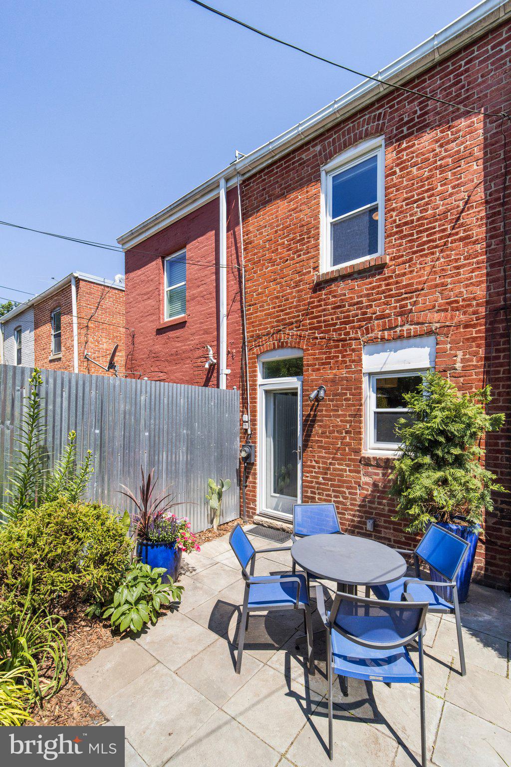 1415 E Street Southeast Washington, DC 20003 - Photo 30 of 32 Rear Patio