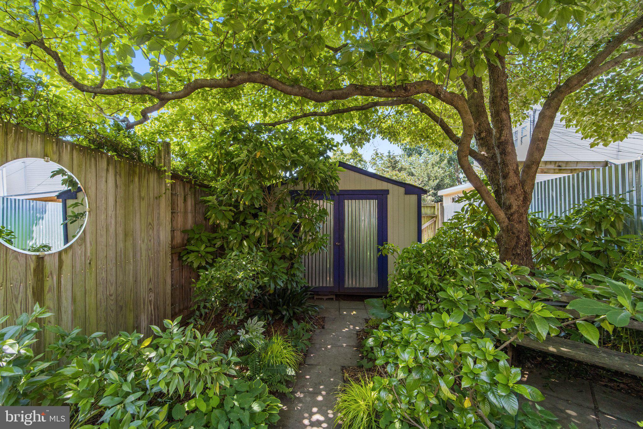 1415 E Street Southeast Washington, DC 20003 - Photo 31 of 32 Lush rear gardens