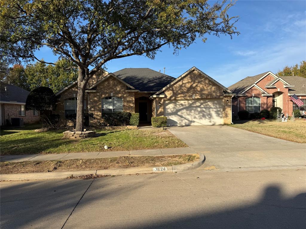 3624 Big Horn Trail Denton, TX 76210 - Photo 1 of 10 front view of house with a yard
