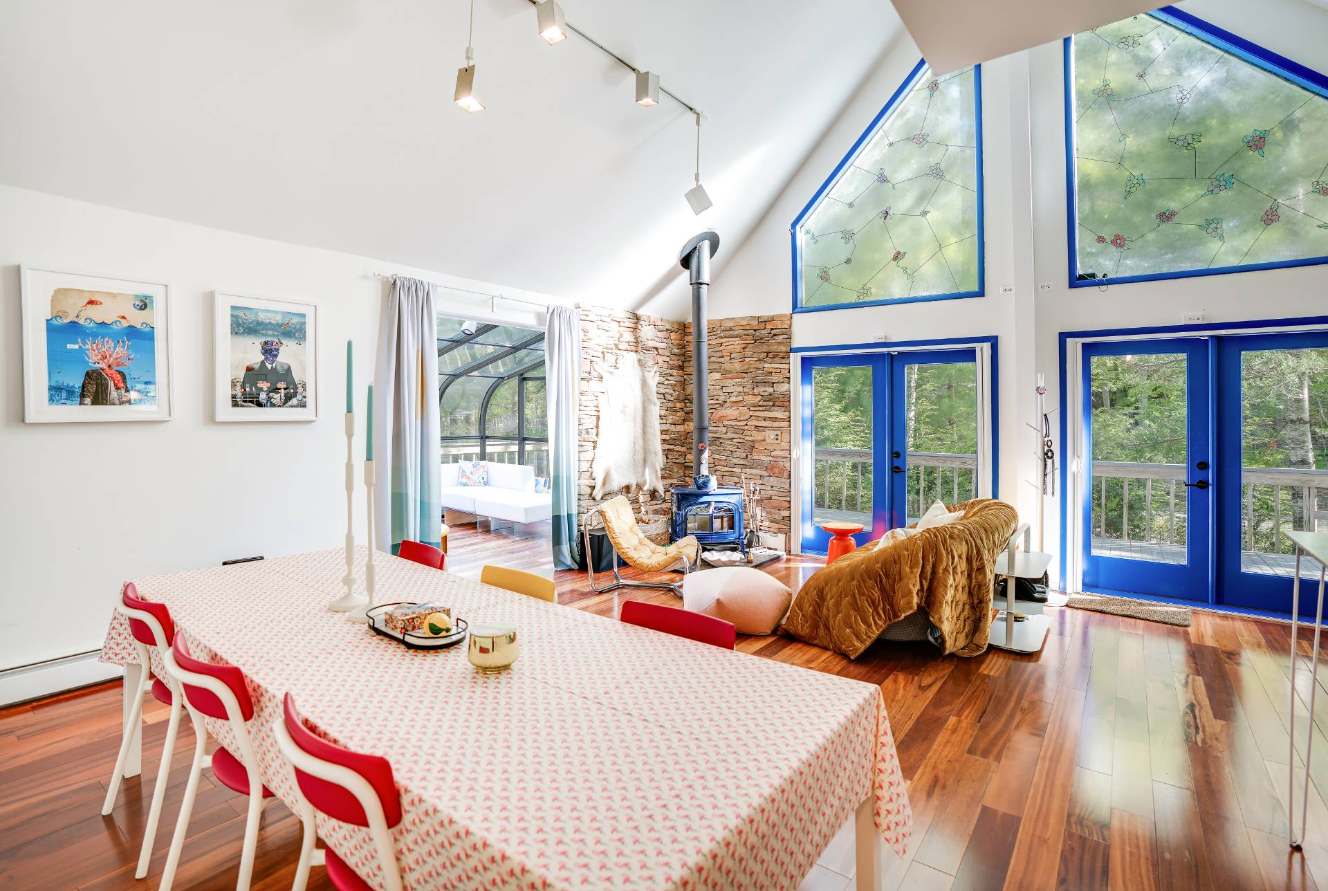 62 Broadway East Hampton, NY 11937 - Photo 7 of 20 a living room with furniture and large windows
