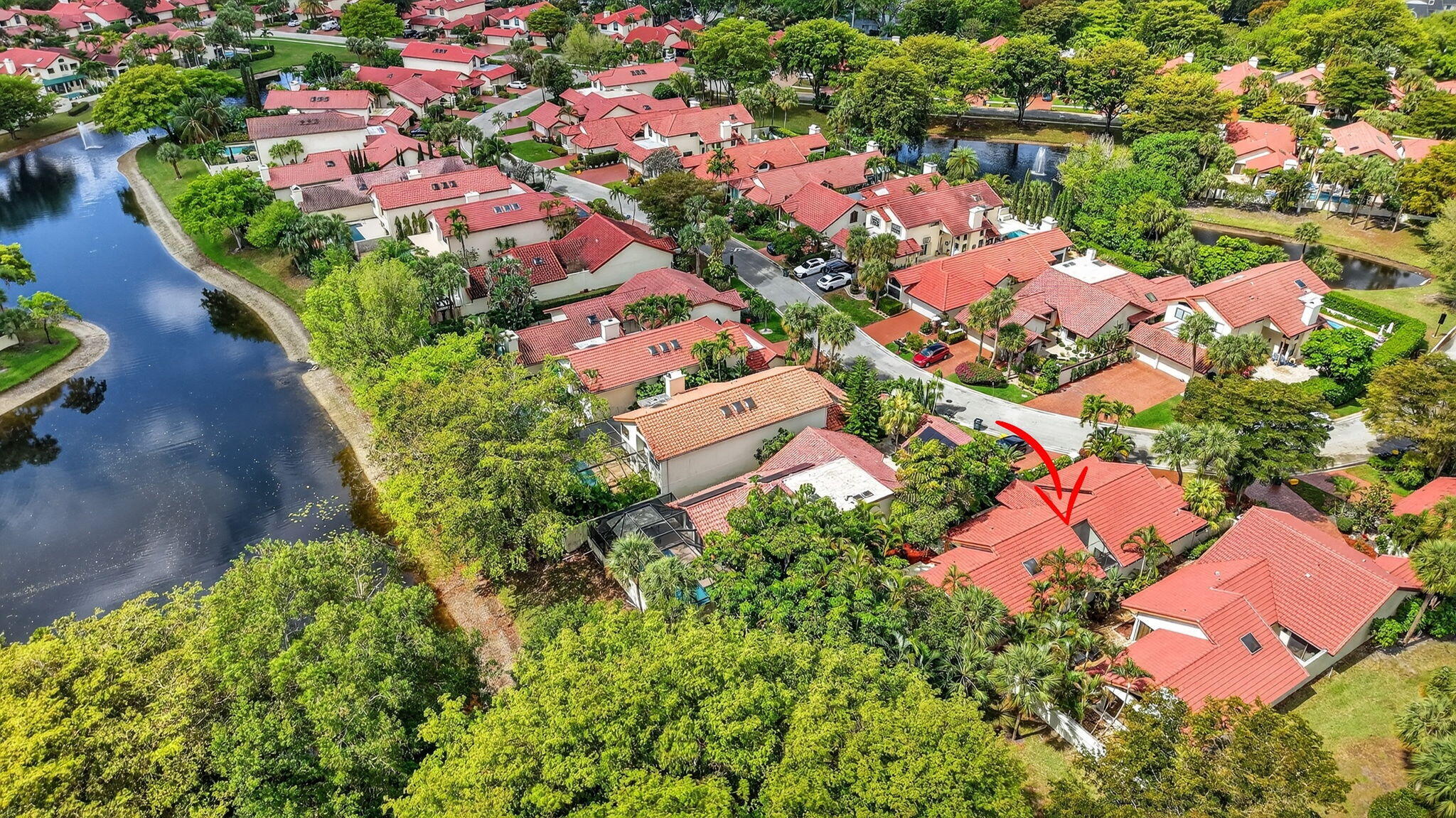 21700 Club Villa Terrace Boca Raton, FL 33433 - Photo 50 of 51 AERIAL