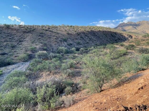 280 Circulo Cerro Rio Rico, AZ 85648 - Photo 35 of 38 a view of a dry yard with mountains in the background