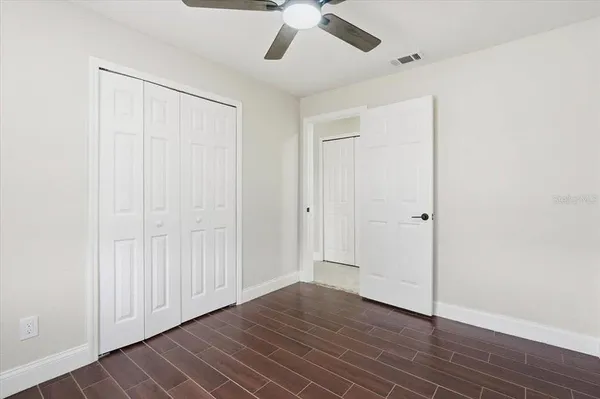 wooden floor in an empty room