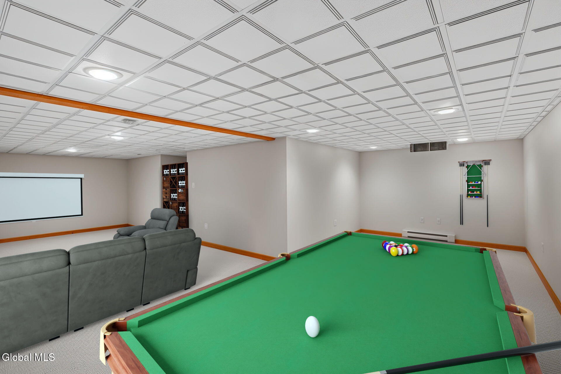 737 Muitzeskill Road Schodack, NY 12156 - Photo 45 of 93 Virtually Staged Basement 2