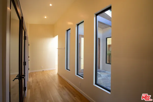 wooden floor in an empty room