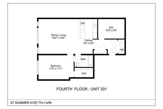 $2,395 | 67 Summer Avenue, Unit 301, Newark, NJ 07104
