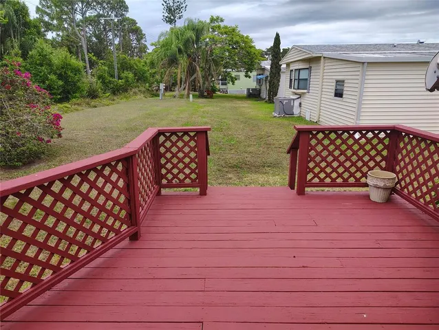 a terrace view with a garden