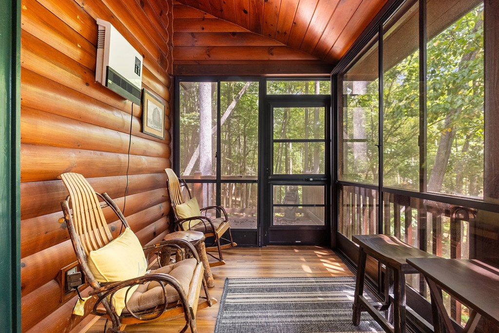 35 Wunder Bear Ridge Morganton, GA 30560 - Photo 20 of 76 a view of a chairs and table in the balcony